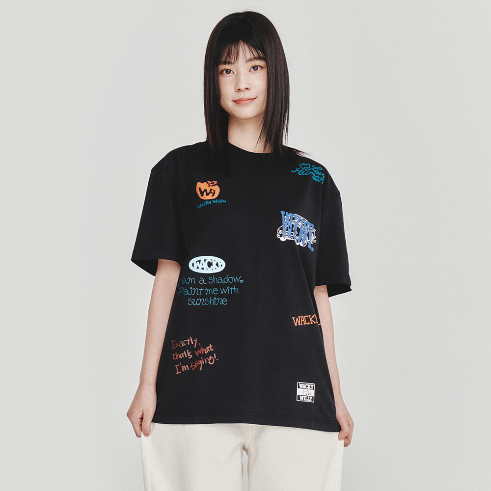 Woman] Waacking Dance Studio Cassette tape Graphics T