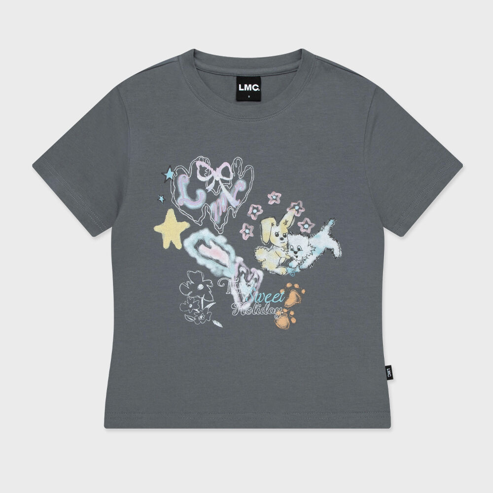 WM LOVE MY CAT CROPPED TEE black - 감도 깊은 취향 셀렉트샵 29CM