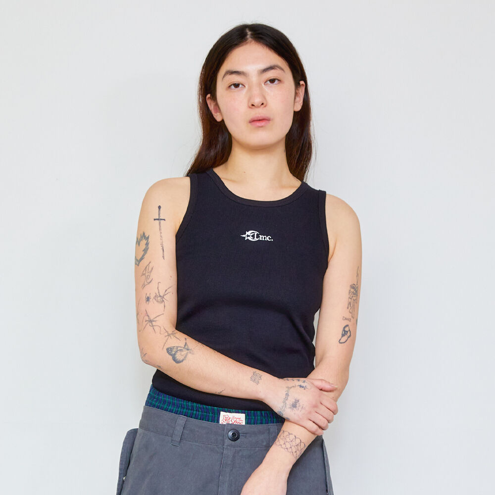 ☆送料・関税込☆LMC★WM STAR LOGO SLEEVELESS TOP★ WM STAR LOGO SLEEVELESS TOP black - 감도 깊은 취향 셀렉트샵 29CM