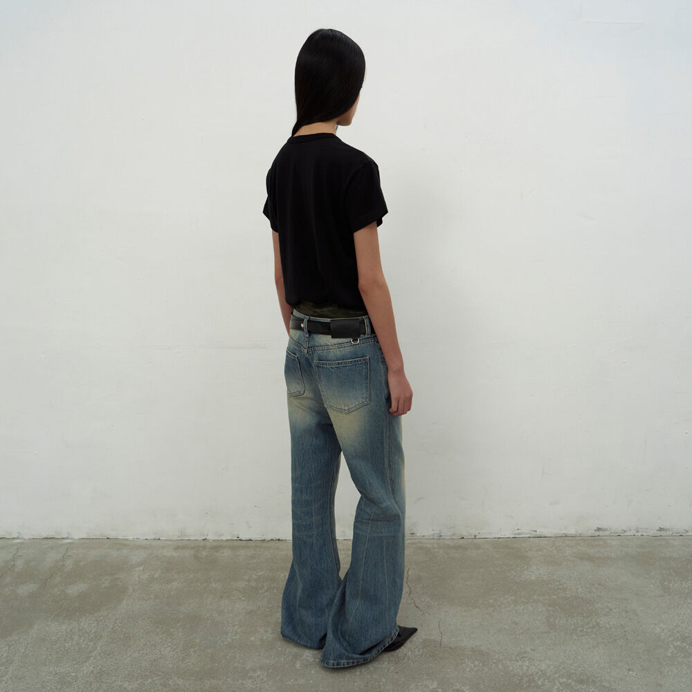 LCDC ♥ BOOTSCUT BLUE DENIM /追跡付 Women's Over-the-knee boots in denim | Diesel D-YUCCA OTK