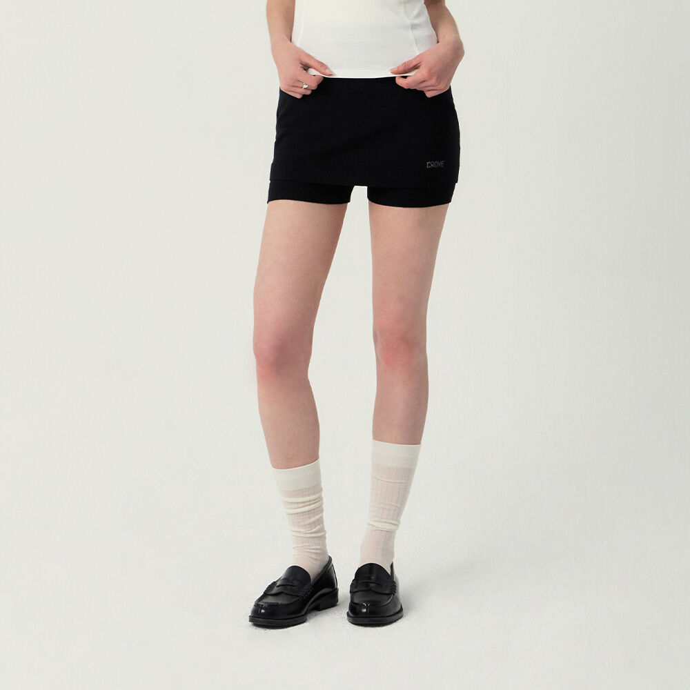 REMY KNIT SKIRT (BLACK) - 감도 깊은 취향 셀렉트샵 29CM
