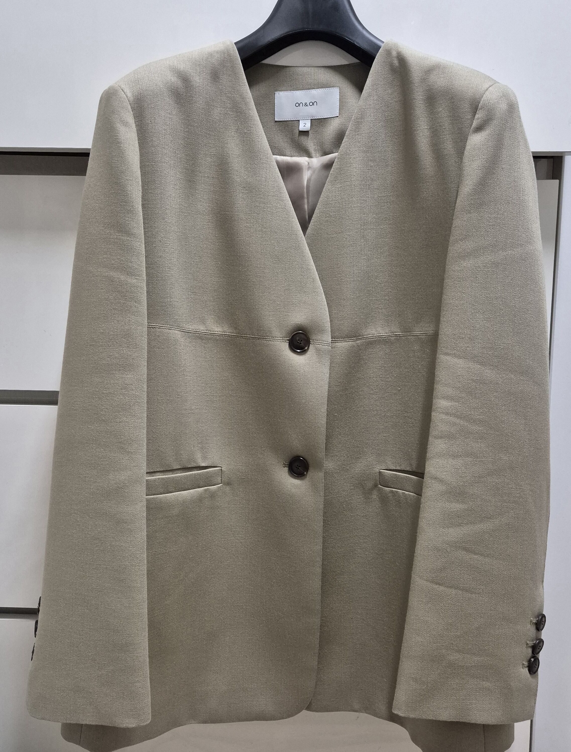 Collarless Stitch Jacket NEW4XJ258_96 - 감도 깊은 취향