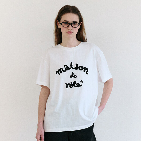 25SS新作猫Tシャツ【ROLAROLA】MAISON ROLA CAT FRIENDS T-SHIRT rolarola 로라로라 | hello, Rocat ! 🐈‍⬛ ROLA CAT FRIENDS T