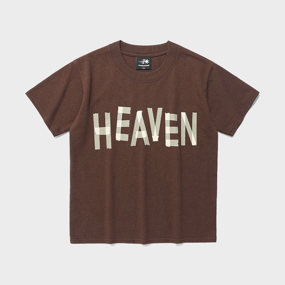 HEAVENLY BEAR ANGEL BIG BIG TEE_CHARCOAL(NG2FMUT549A) - 감도