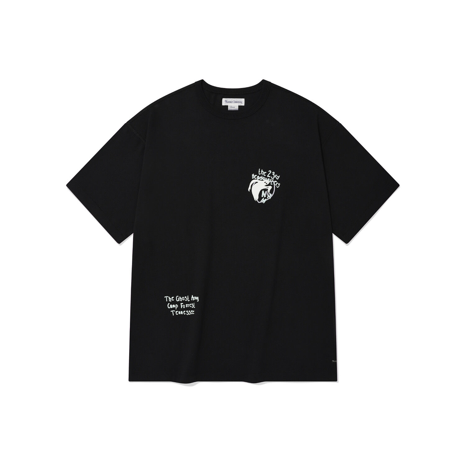 【ROSEFRANTZ】TWINKLE PIGMENT OVERFIT T-SHIRT Twinkle Pigment Overfit T-shirt [Blue]