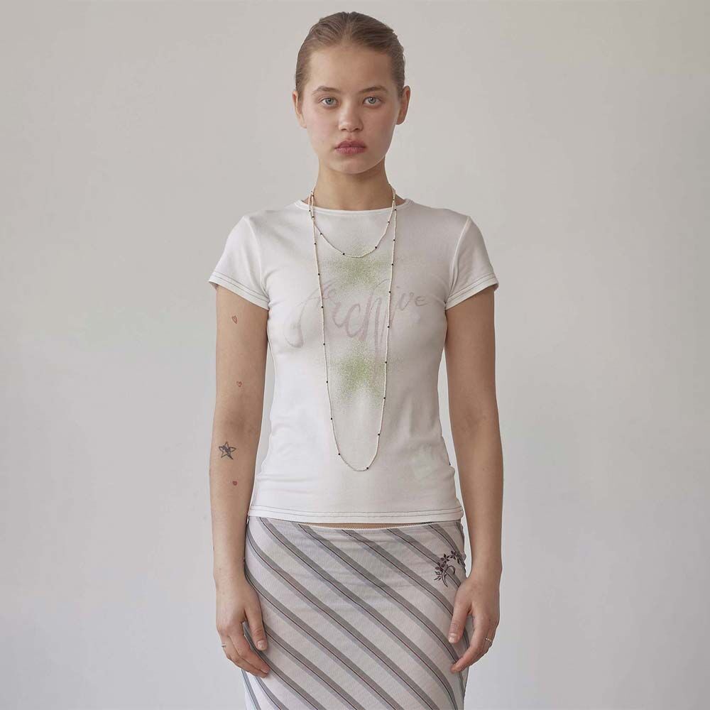 Anew Archive Tee White