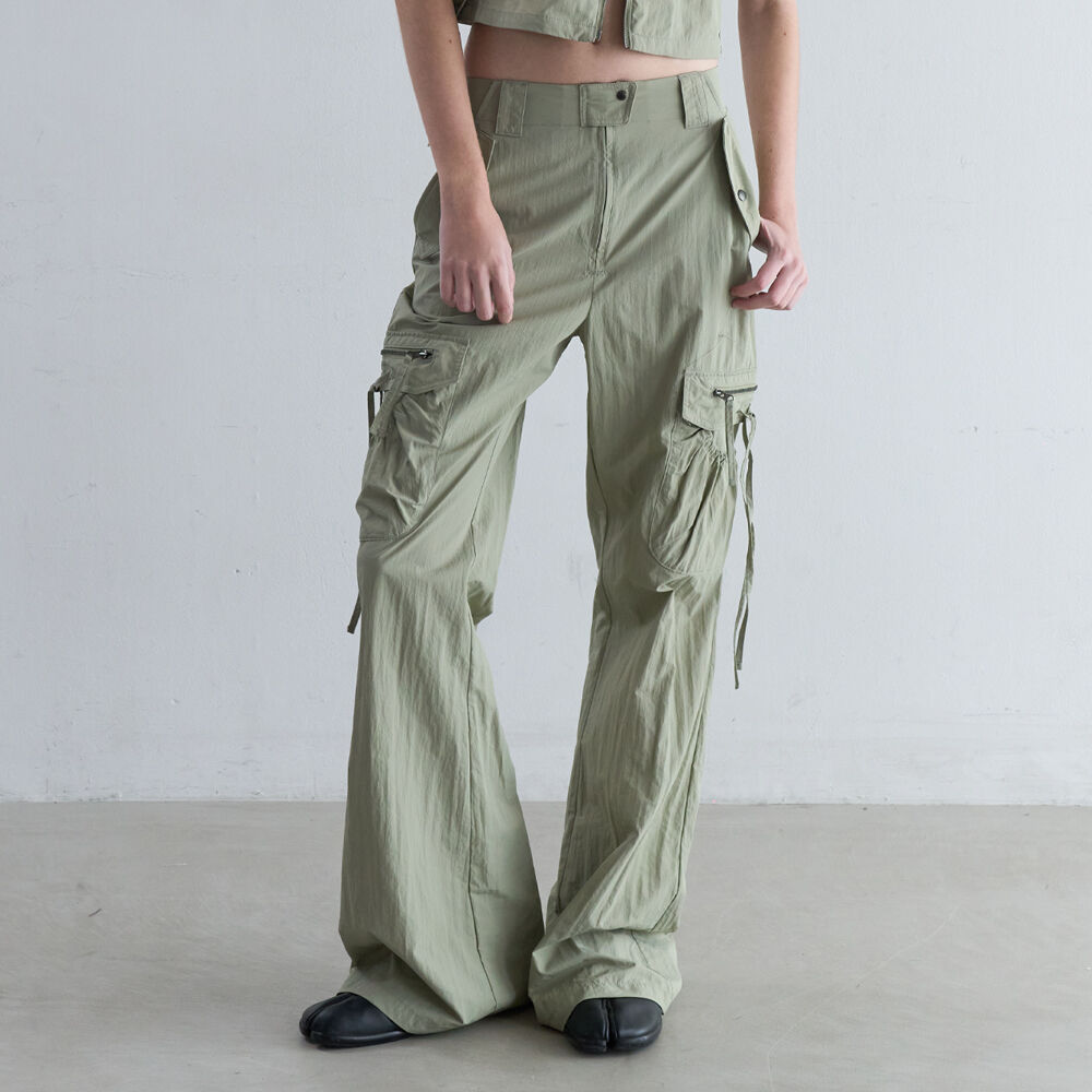 Two Way Adjustable Cargo Pants [Gray] - 감도 깊은 취향
