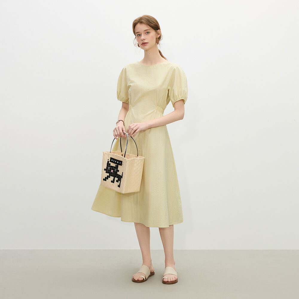 Texture Shirring Dress, White - 감도 깊은 취향 셀렉트샵 29CM