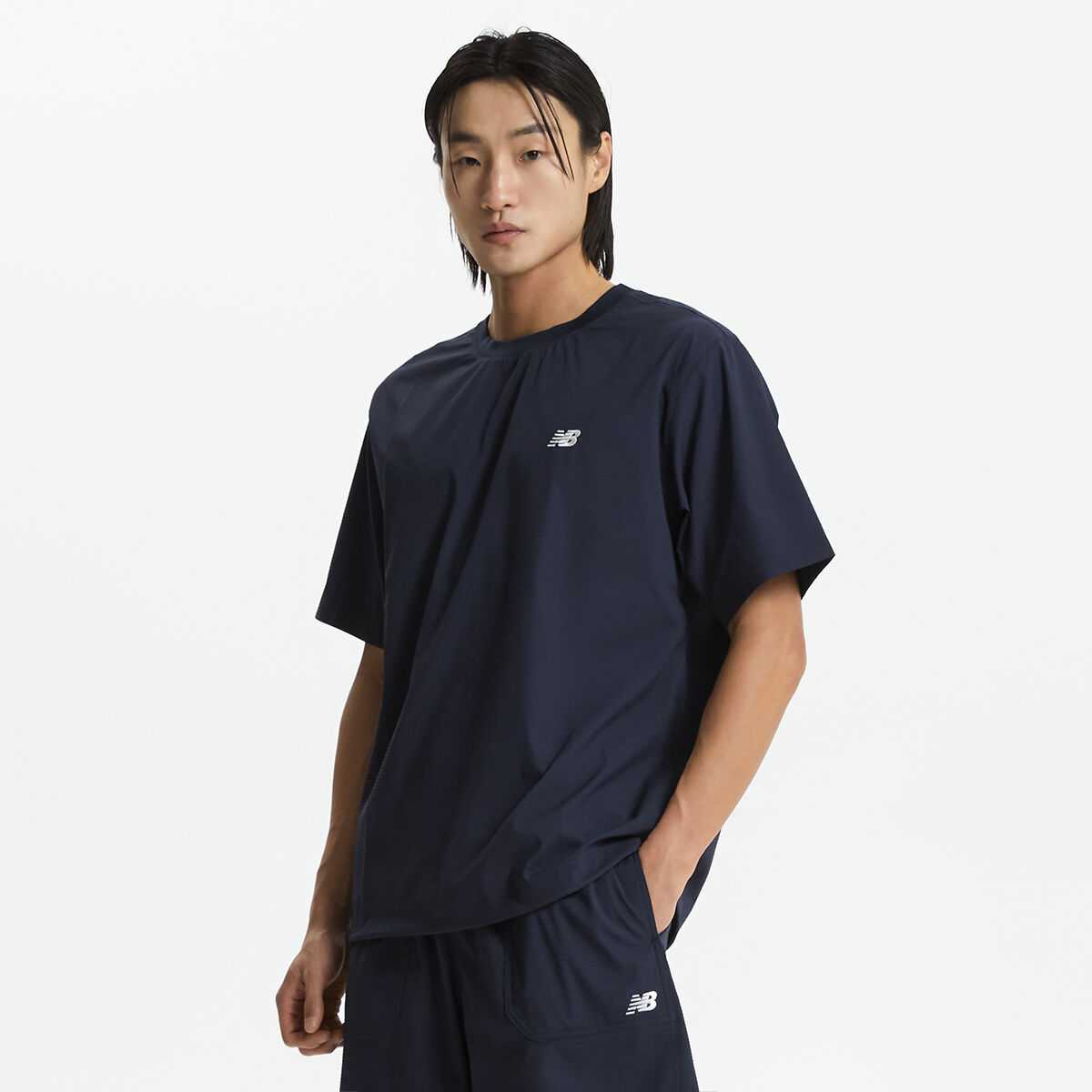 ★New Balance★ NBNEF26503 UNI RC Ultra AIR Short Sleeve T-S NBNEF26503 / UNI RC Ultra AIR 반팔티 (BLACK) - 감도 깊은