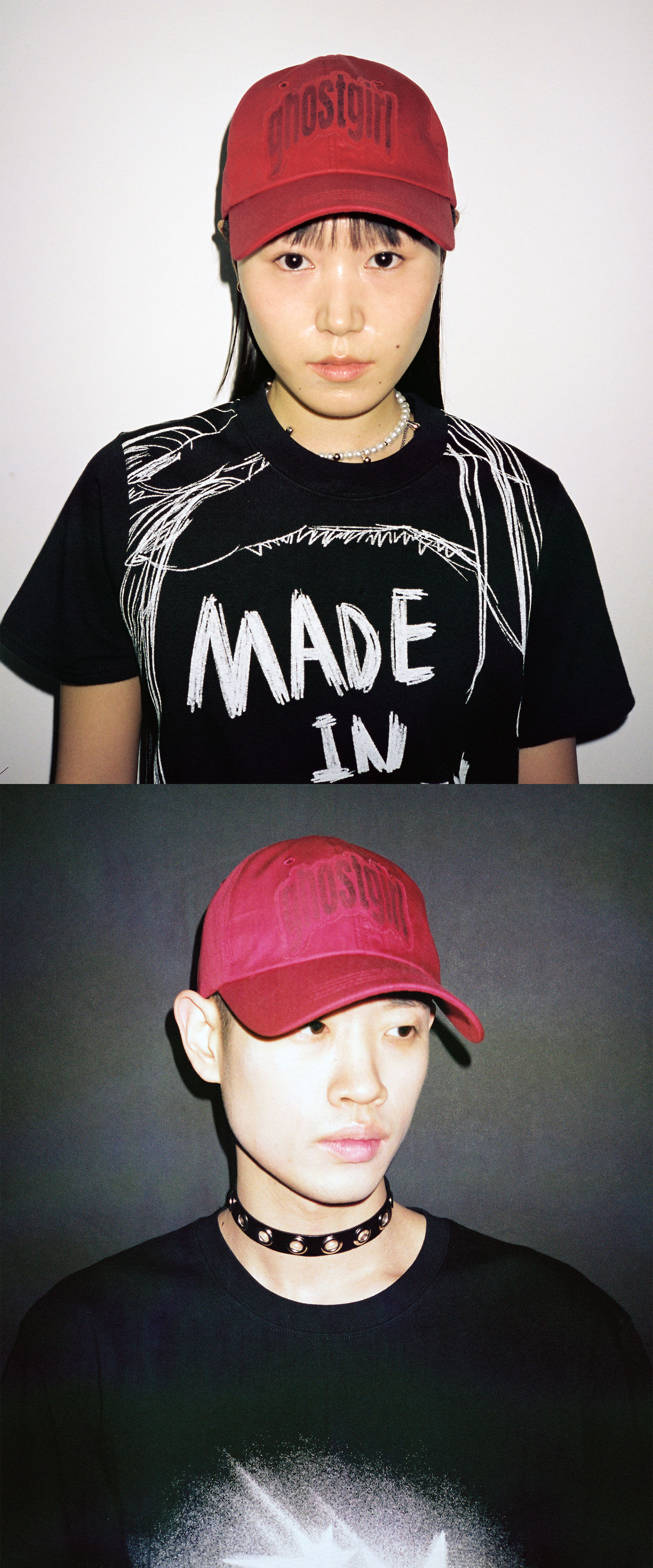 キャップ [NICEGHOSTCLUB]GHOSTGIRL CAP_BLACK(NG2FSUAB26A) ghostgirl cap[black] - niceghostclub
