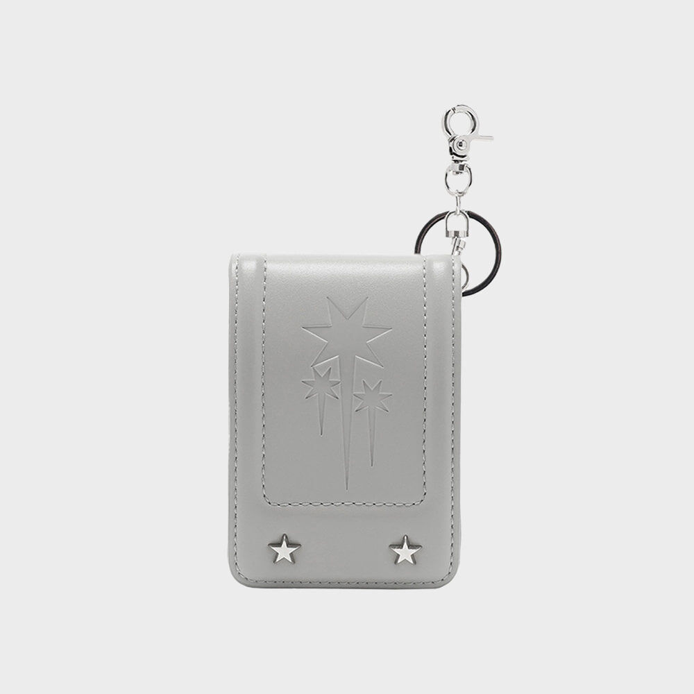 マネークリップ [NICEGHOSTCLUB]3STAR RANSEL CARD WALLET_BLACK(NG2FSUAB70A) 3star ransel card wallet[black] - niceghostclub