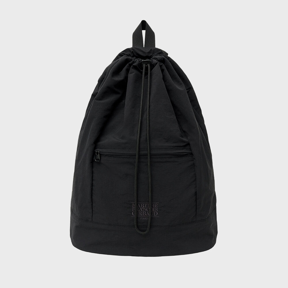 CLASSIC LOGO STOPPER POCKET BACKPACK black - 감도 깊은 취향