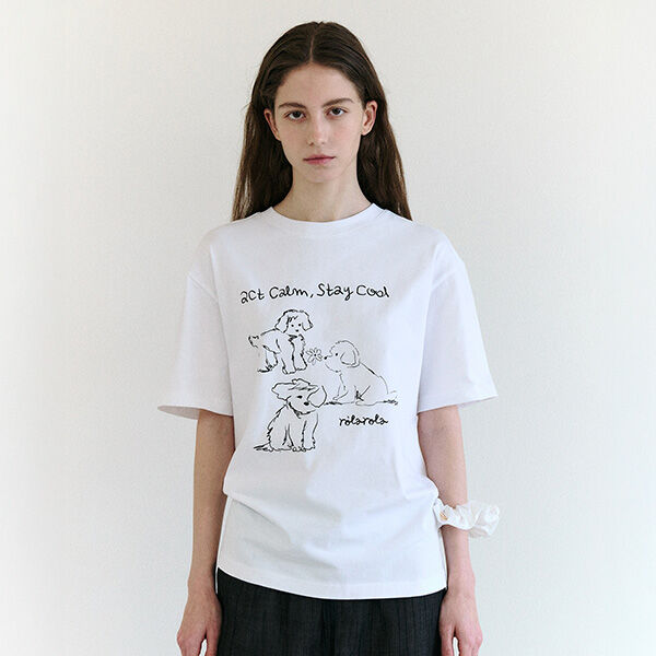 かわいい猫Tシャツ新作【ROLAROLA】ROLA CAT FRIENDS T-SHIRT MUSINSA | ROLAROLA ROLA CAT FRIENDS T-SHIRT CHARCOAL
