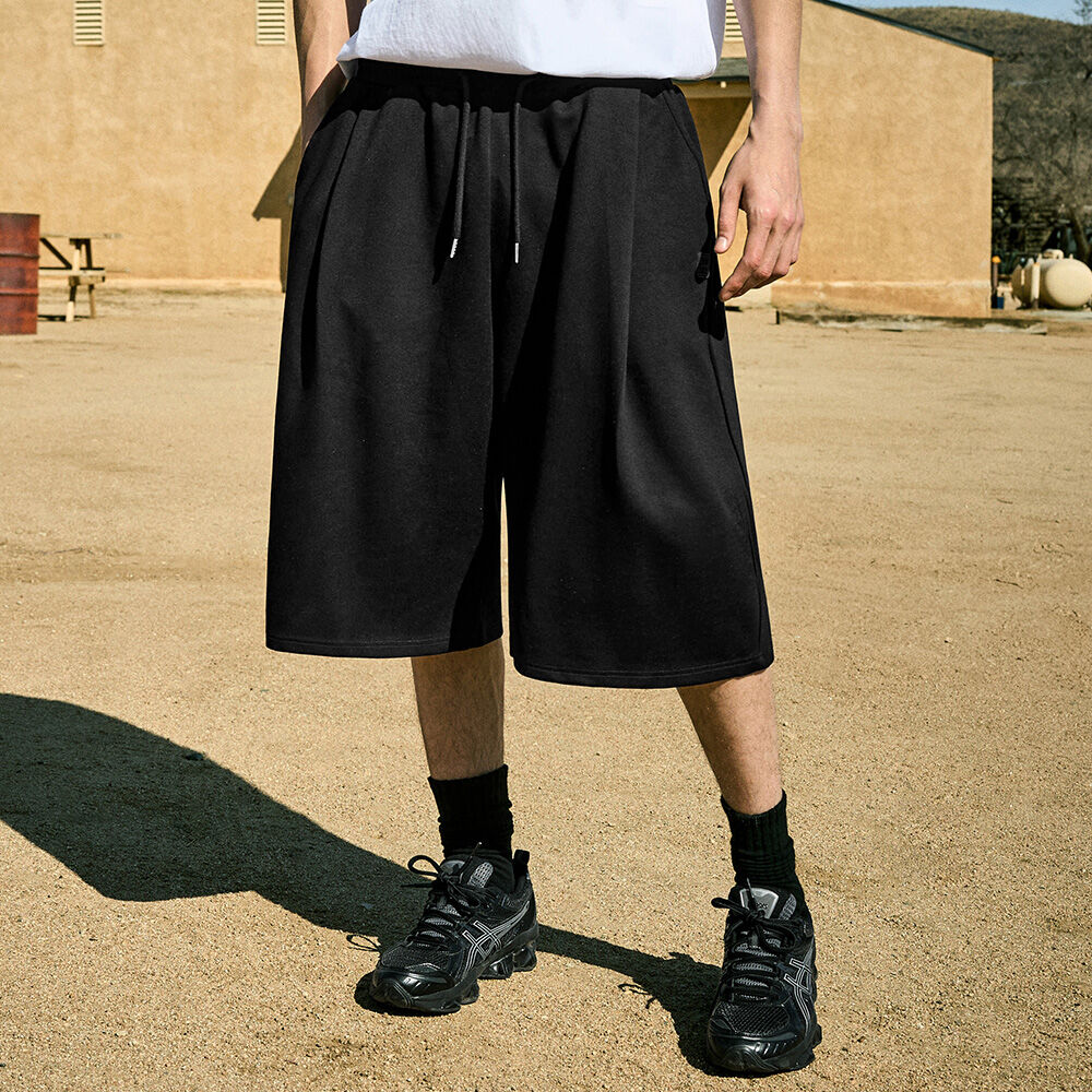 [NOT4NERD] Dagger Tribal Logo Bermuda Sweat Shorts☆送料込☆ Dagger Tribal Logo Bermuda Sweat Shorts - Charcoal - NOT4NERD