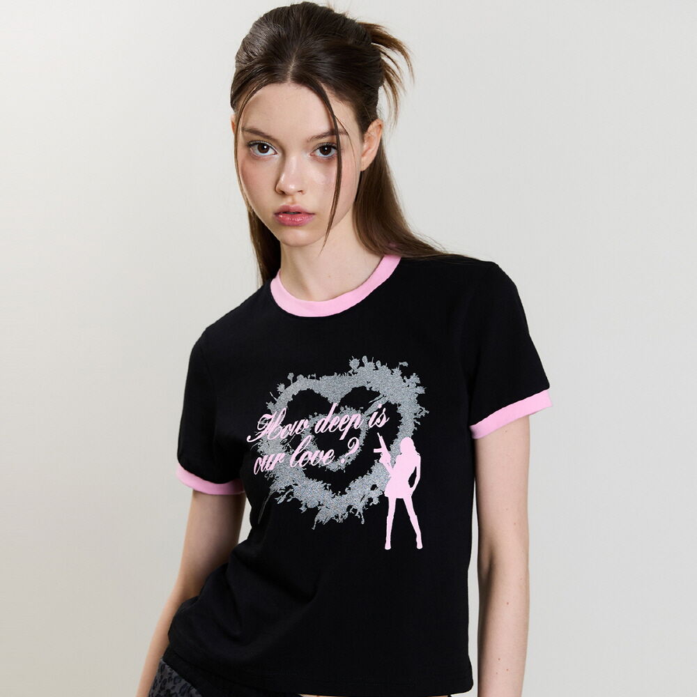 ◆2000Archives◆ DESIRE BABY TEE BLACK 2A25D2TS13BK W12971PERM23STANDARDBABYTEEVIN