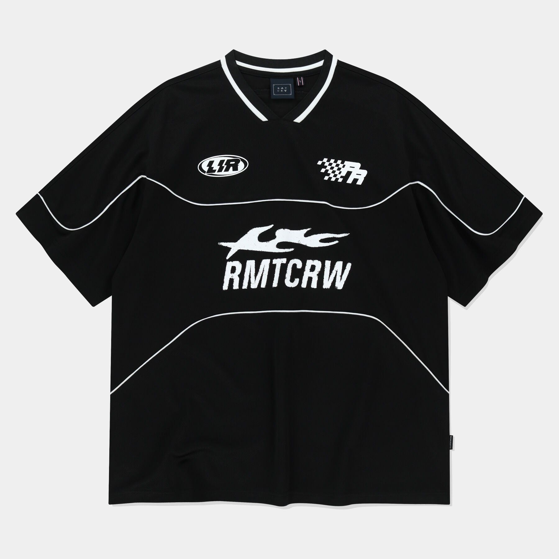【AJO AJOBYAJO】SALE★ Tribal AJO Soccer Top Tribal AJO Soccer Top [BLACK] - AJOBYAJO