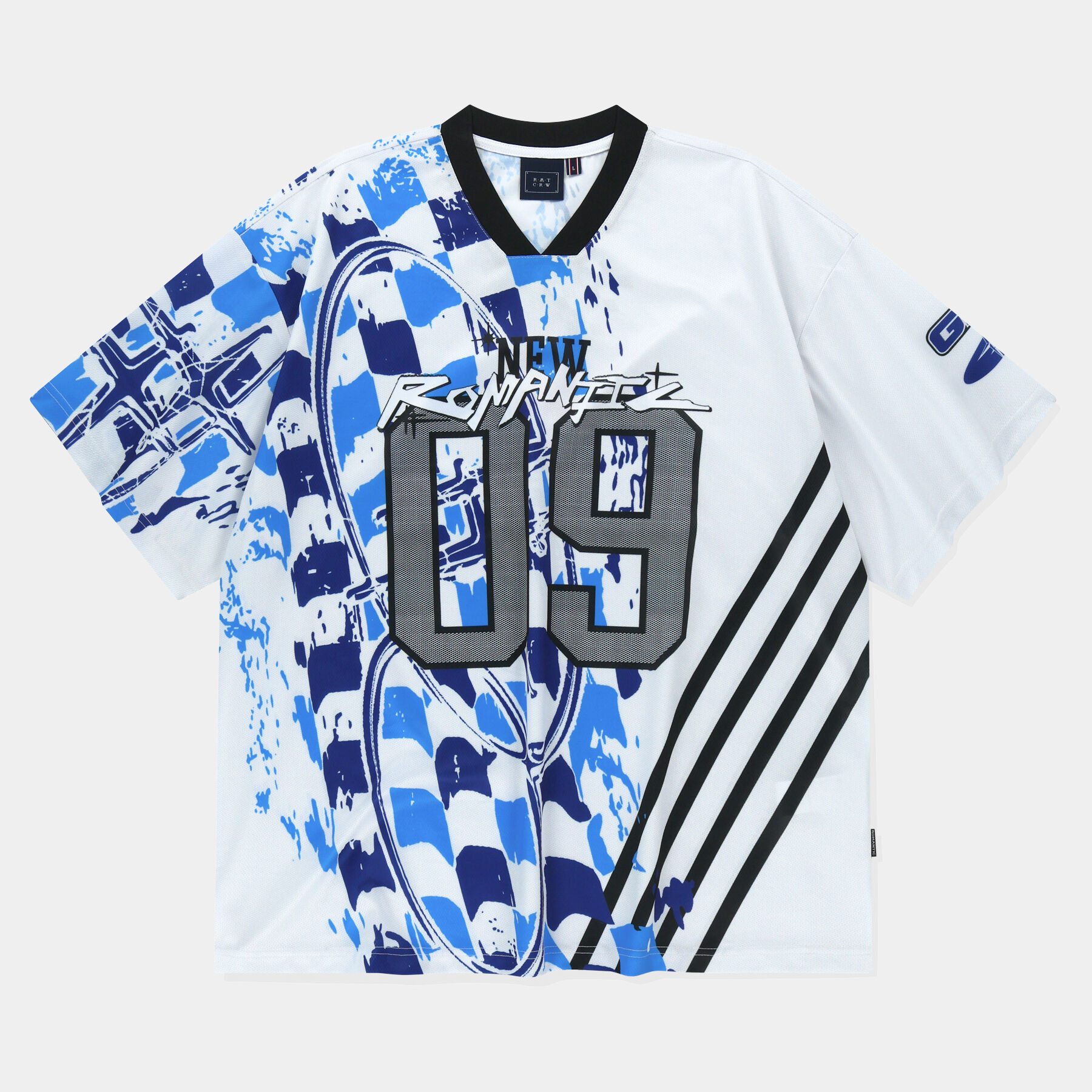 Y.E.S Flame Football Jersey Black - 감도 깊은 취향 셀렉트샵 29CM