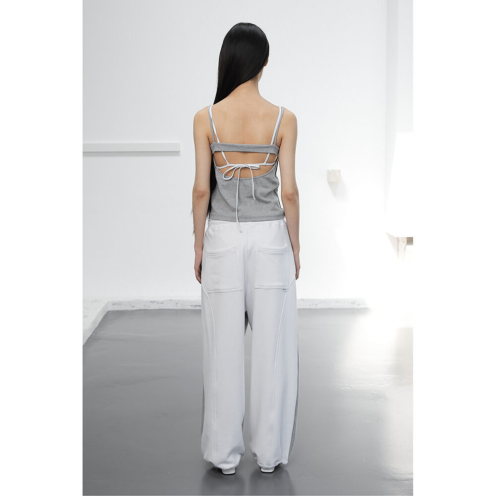 ★CERRIC★REVERSE BANDING PANTS★1941★Light Grey★韓国★ MUSINSA公式 | CERRIC REVERSE BANDING PANTS / LIGHT GRAY