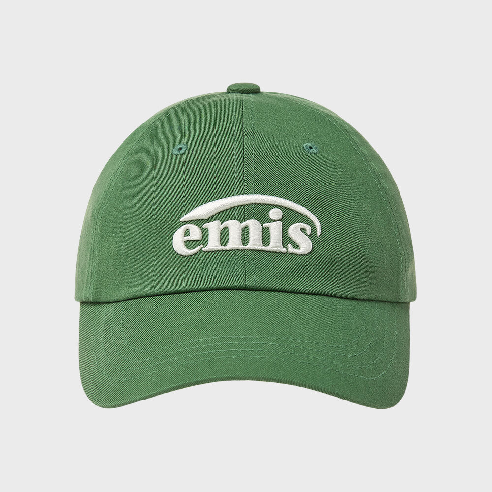 ◆EMIS◆ TONE ON TONE WAPPEN BALL CAPGREEN m1037_1334243 TONE ON TONE WAPPEN BALL CAP-GRAY - EMIS