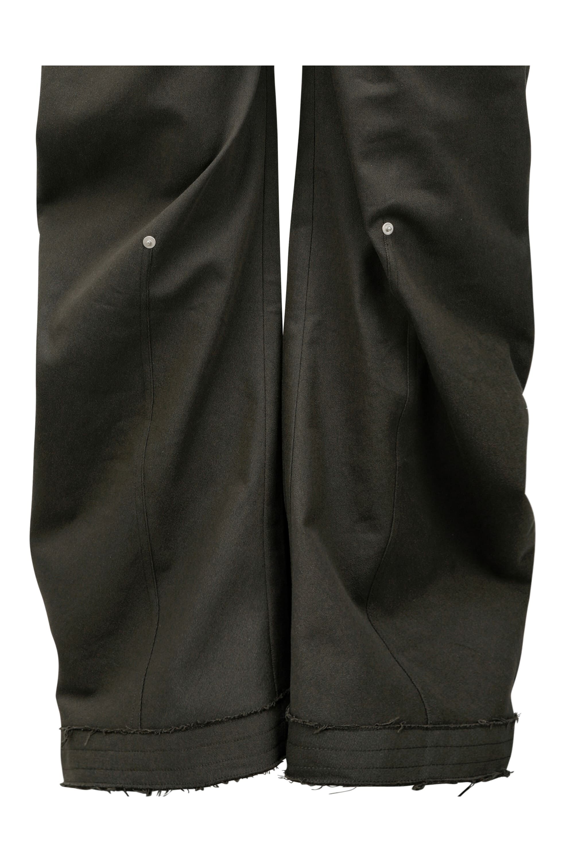 [NACHE] RAWCUT CURVED PANTS /追跡付 MUSINSA | NACHE RAWCUT CURVED PANTS (UNISEX) KHAKI