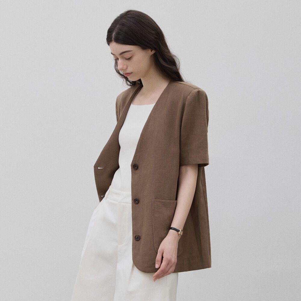 ジャケット on&on Classic Cashmere Wool Jacket NEW4WJA22_94 Classic Cashmere Wool Jacket NEW4WJA22_94 - 감도 깊은 취향