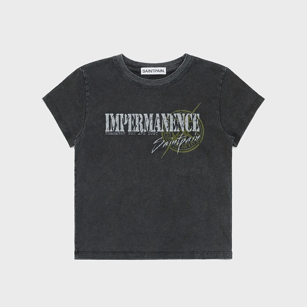 ★SAINTPAIN★送料込み★韓国★SP SAINT ELLIPSE LOGO CREWNECK SP SAINT ELLIPSE LOGO CREWNECK-ASH MELANGE - 감도 깊은 취향