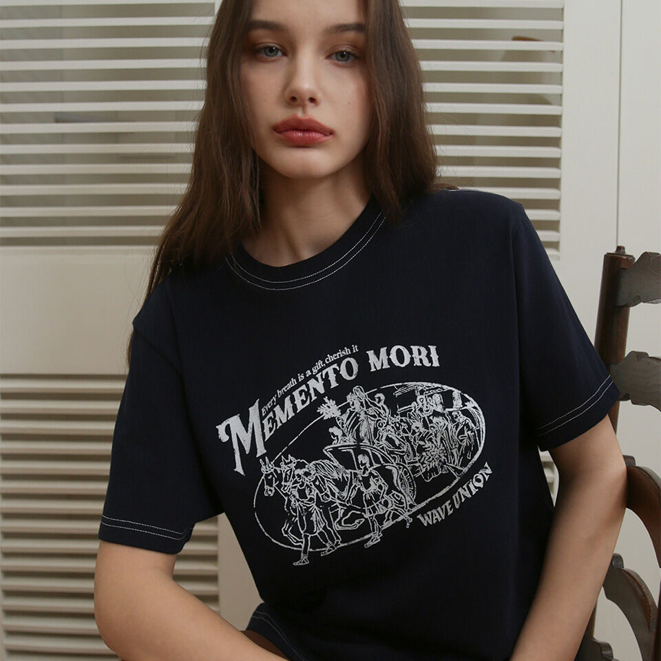 Nymphs T-shirt heather dark gray - 감도 깊은 취향 셀렉트샵 29CM