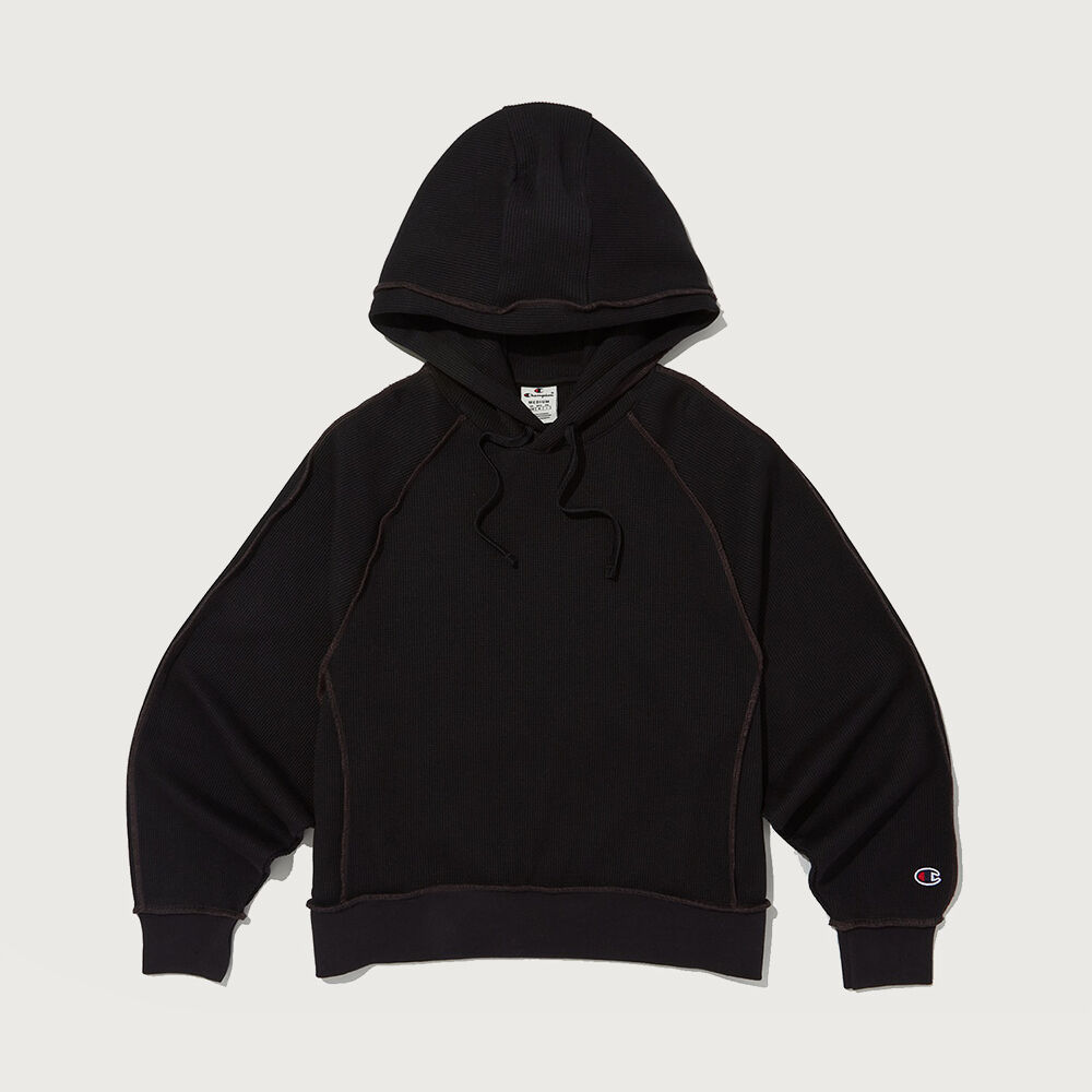 Y.E.S Terry Hoodie Black - 감도 깊은 취향 셀렉트샵 29CM
