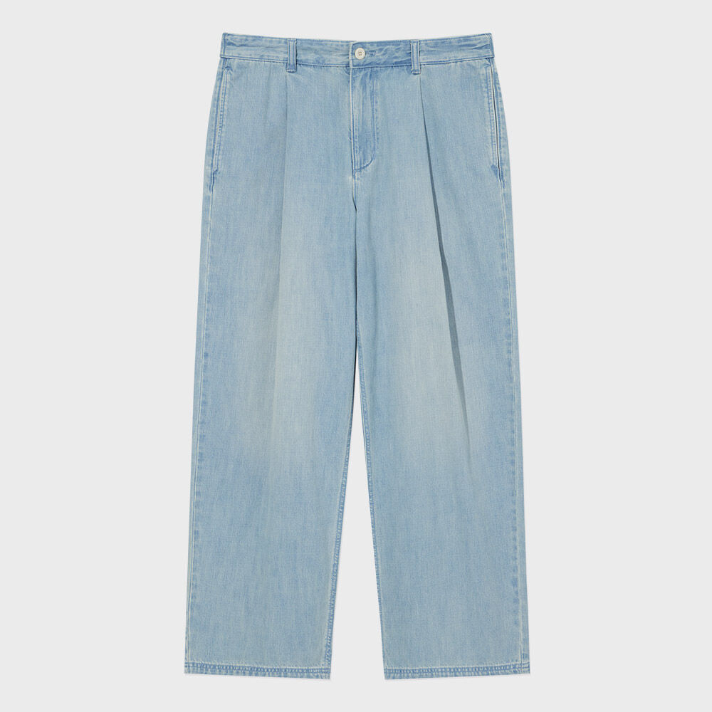 ★RAIVE★ Curved Denim Pants in L/Blue VJ4ML170AM Xl Chino Performance Cool Jeans - Blue | Levi's® MC