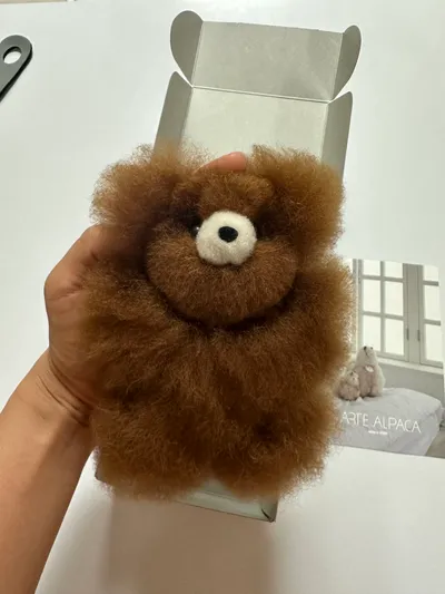 ARTE ALPACA☆Alpaca teddy bear keyring Alpaca Candy teddy bear keyring - arte seoul