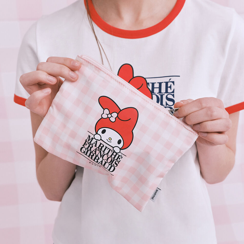 MARITHE X MY MELODY CLASSIC LOGO CAP 在庫限り [2カラー] MARITHE X MY MELODY CLASSIC LOGO CAP 在庫限り [2カラー