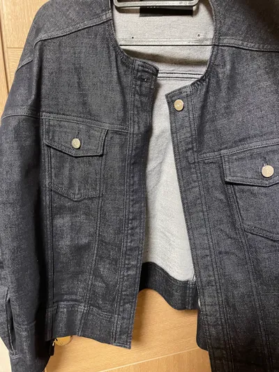 One Button Denim Set-up Jacket [ Indigo ] - 감도 깊은 취향