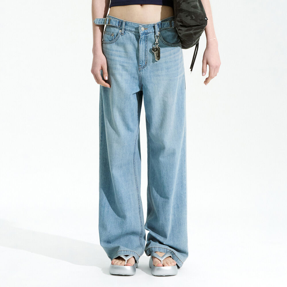 ■LOW CLASSIC■ Lc LOOSEFIT BANDING PANTSIVORY NAVY LC252PT0 로우클래식(LOW CLASSIC) Lc LOOSE-FIT BANDING PANTS_IVORY