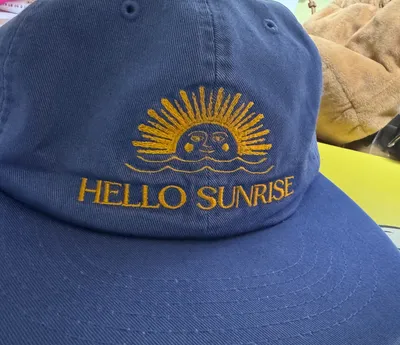 HELLO■Washed VTG Cat Logo 6panel Cap■送料込 Washed OG Logo 6panel Cap_Ocean Blue - 감도 깊은 취향 셀렉트