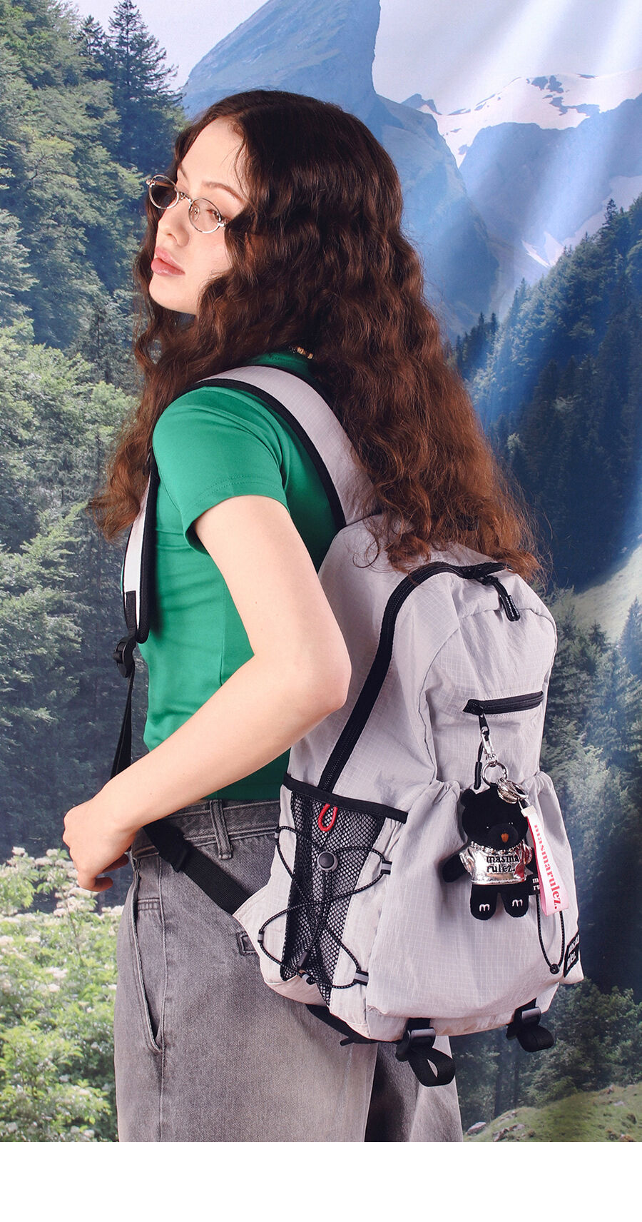 ★ masmarulez★ Nomad light backpackAsh gray 5014770795 Nomad light backpack_Ash gray - 감도 깊은 취향 셀렉트샵 29CM