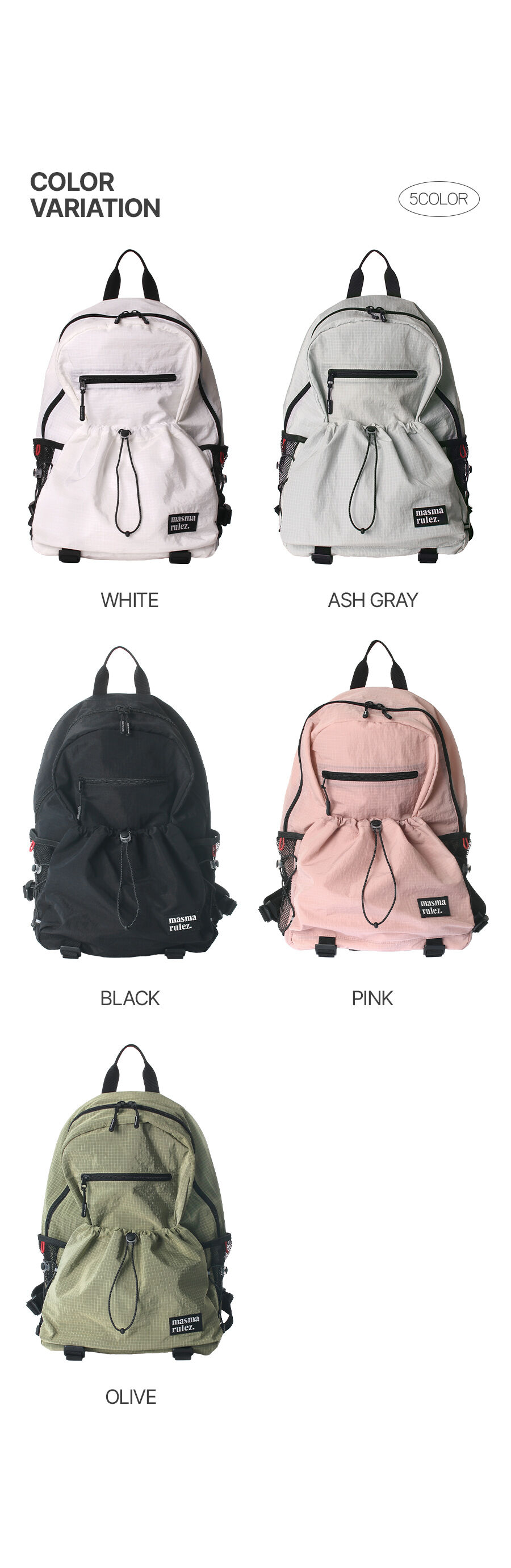 Nomad light backpack_Ash gray - 감도 깊은 취향 셀렉트샵 29CM