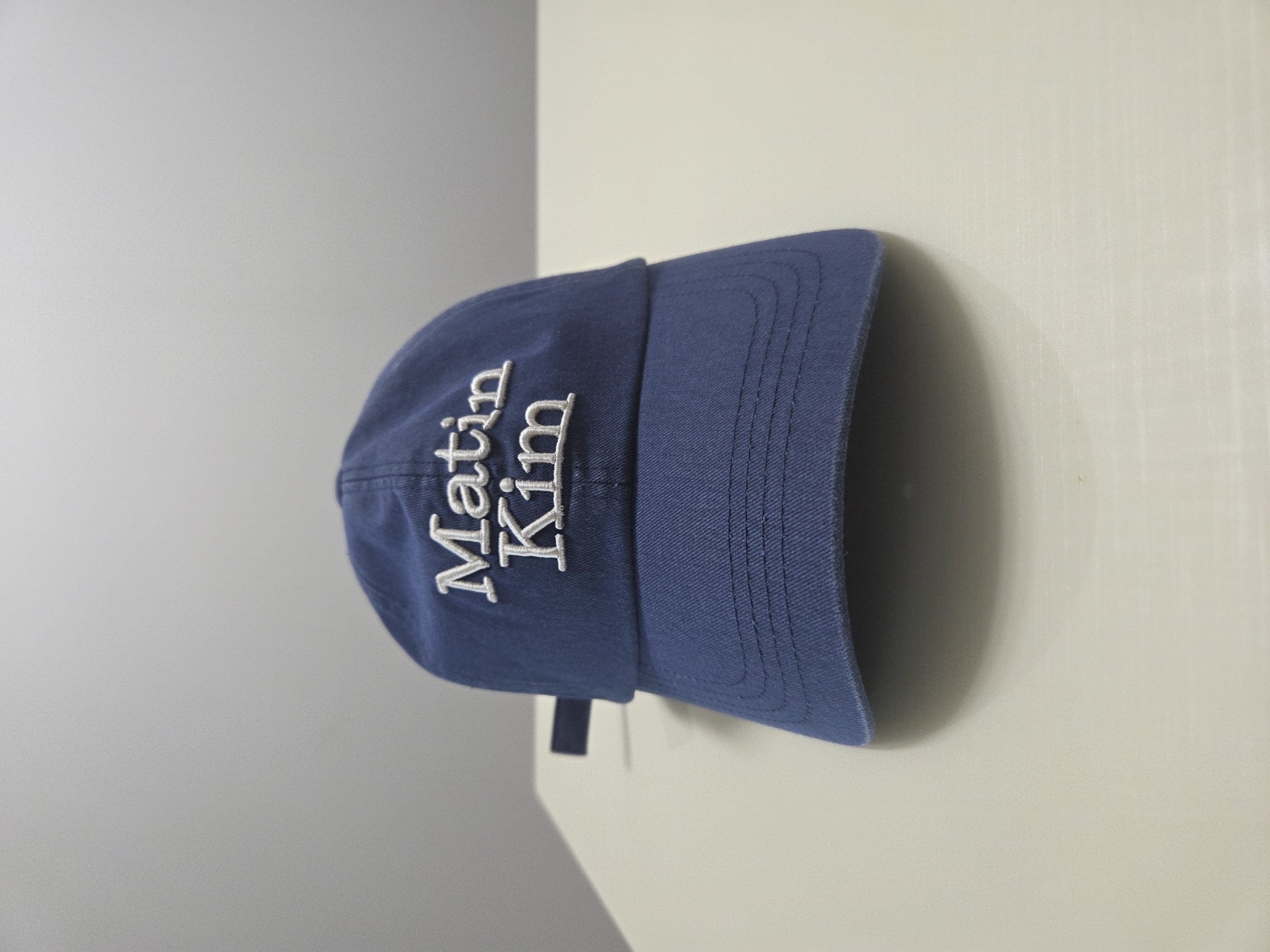 キャップ [MATINKIM]matin volume logo ball cap in navy MUSINSA | MATIN KIM MATIN VOLUME LOGO BALL CAP IN NAVY