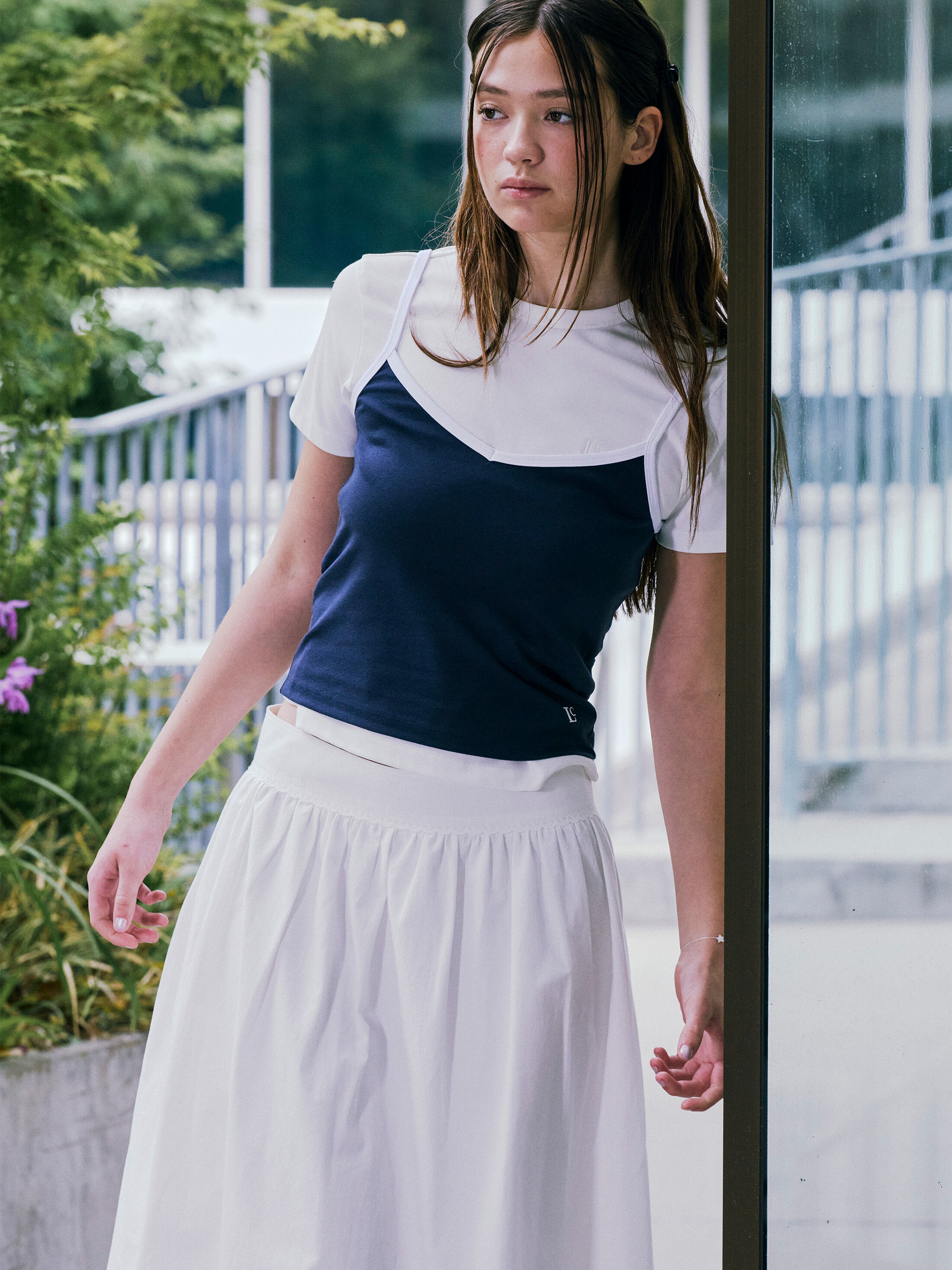 ORGANIC SILKET Lc MINI T-SHIRT_OFF WHITE_LC252TS02OW - 감도