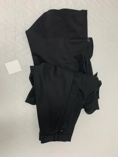 [TREEMINGBIRD]★ Layered Drape Wrap Trouser (2色) Layered Drape Wrap Trouser [ Black ] - 감도 깊은 취향 셀렉트