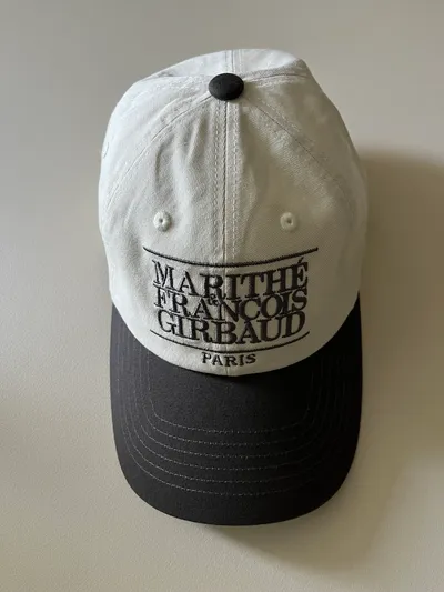 CLASSIC LOGO 6PANEL COLOR BLOCK CAP charcoal - 감도 깊은