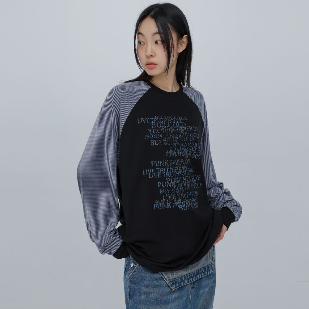 HTF SURGE RAGLAN TSHIRT BLACK - 감도 깊은 취향 셀렉트샵 29CM