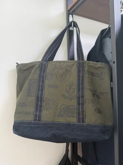 ★thisisneverthat★GD Iconography Tote Bag Khaki★大人気★ Washed Canvas Tote Bag – thisisneverthat® JP