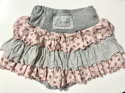 FLUFFY CANCAN PANTS SKIRT - BABY BEAR - 감도 깊은 취향