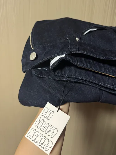 TCM curved raw denim pants (blue) - 감도 깊은 취향 셀렉트샵 29CM