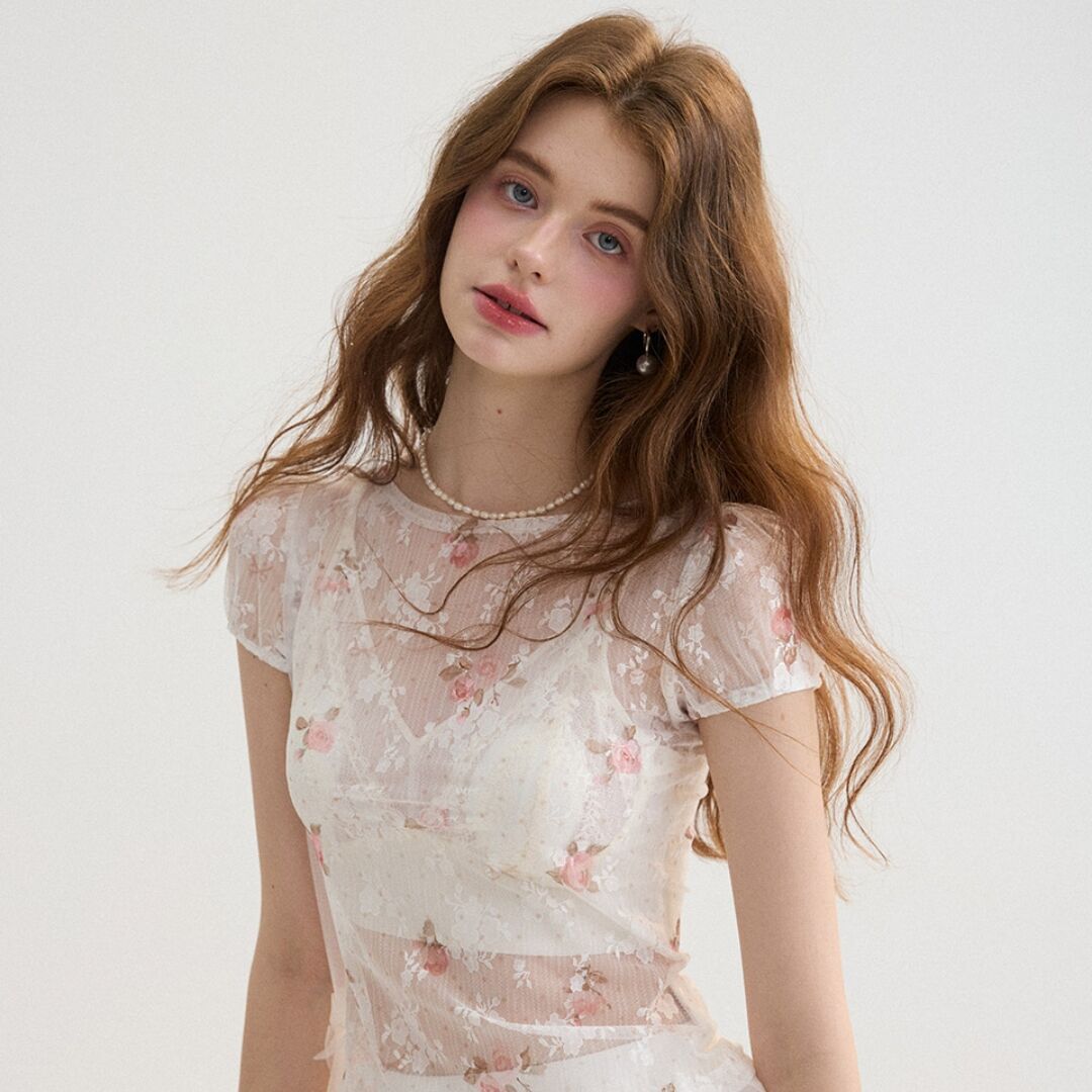 Meow Summer draping shrring Boat neck Top - 감도 깊은 취향