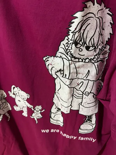 HAPPY FAMILY BIG BIG TEE_PINK(NG2EMUT523A) - 감도 깊은 취향