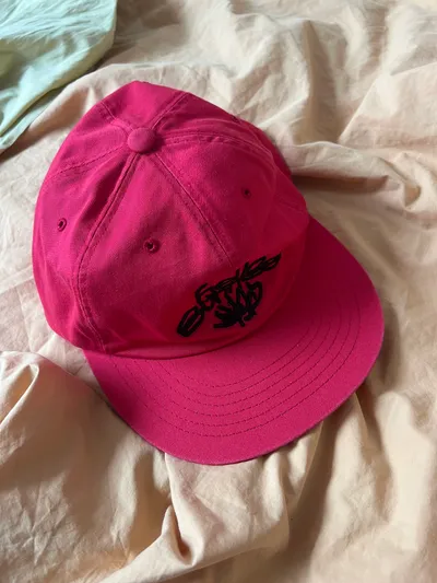 HS x ETCblank Sunrise Dancing 6panel Cap_Cherry Red - 감도