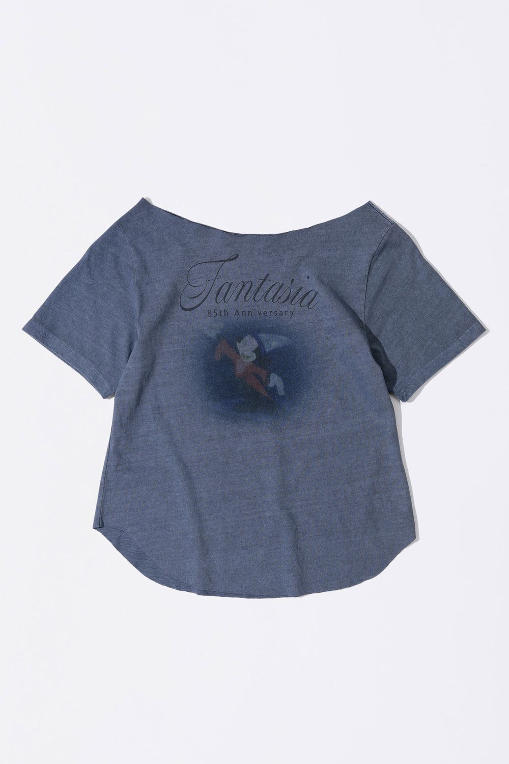 ★SCULPTOR★ Sculptor X Fantasia Mickey Cut Out Tee Washed N Sculptor X Fantasia] Mickey Cut Out Tee Dirty White