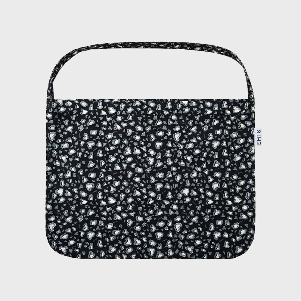 PAINTING FLOWER ECO BAG-SANDY BROWN - 감도 깊은 취향 셀렉트