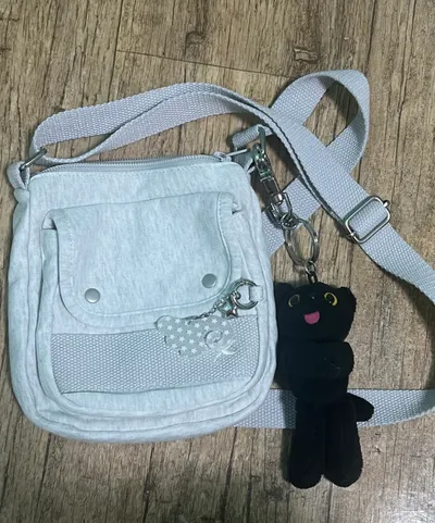 ◆THE COLDEST MOMENT TCM starfish mini cross bag/2色◆ THE COLDEST MOMENT) TCM starfish mini cross bag (grey)